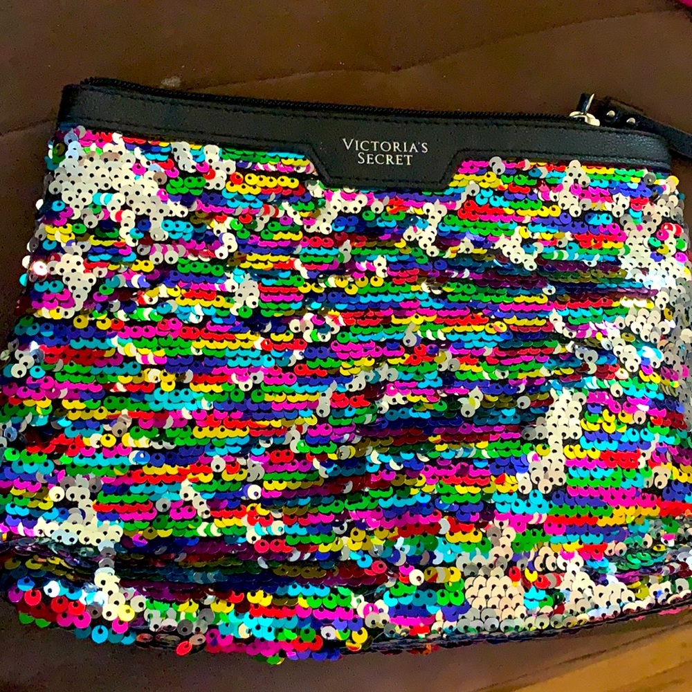 Victoria's Secret hand pencil bag